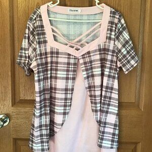 FlyCurvy Casual Shirt